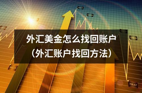 外汇美金怎么找回账户（外汇账户找回方法）